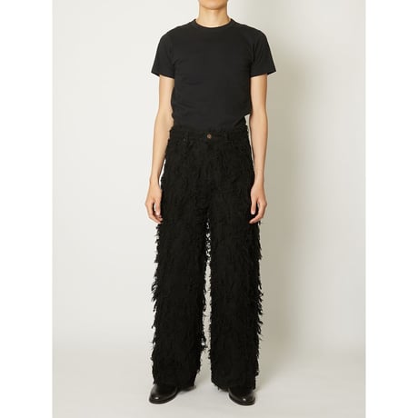 TAAKK SHAGGY DENIM PANTS