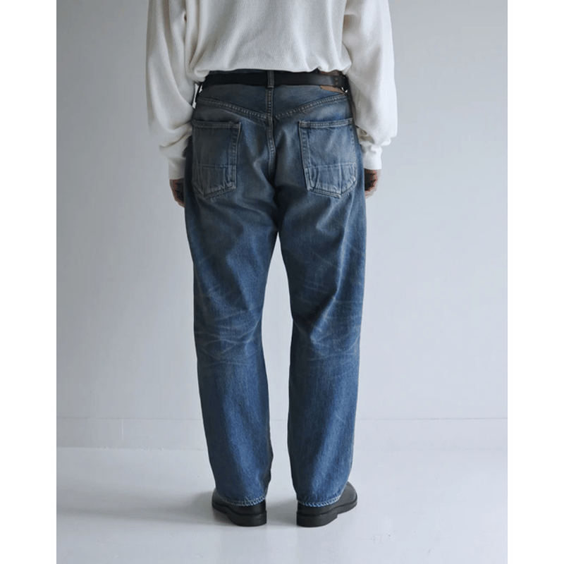 アナクロノーム REGULAR TAPERED REMAKED DENIM AN352 HARD REMAKED REGULAR TAPERED 5P PANTS INDIGO (REMAKE