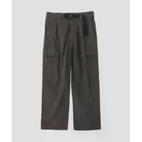 MHL. WASHED COTTON NYLON TROUSERS