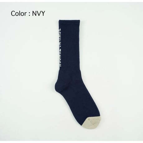BOKU HA TANOSII ／ BOKUTANO SOCKS "バックロゴ"