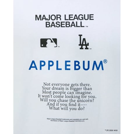 APPLEBUM “DODGERS GIRL” T-shirt / ML2621109L