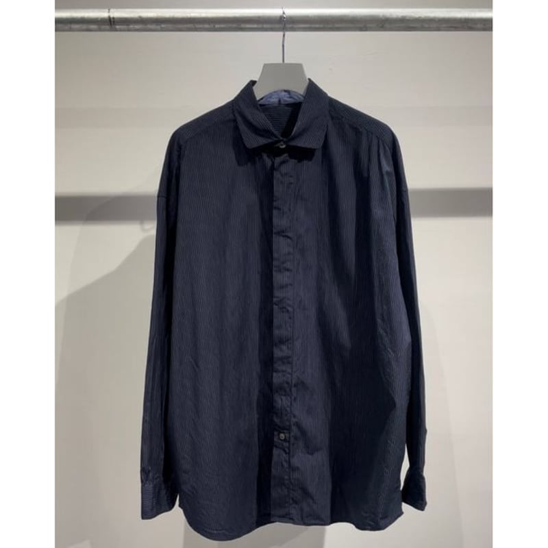 Porter Classic ネイビー ニューアーティストシャツ Size 2 Porter Classic ネイビー ニューアーティストシャツ Size 2