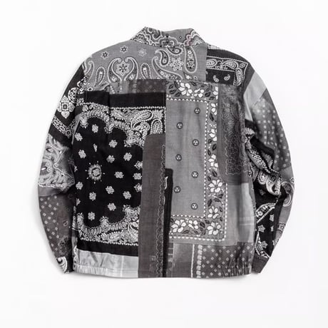 ANACHRONORM AN217 VINTAGE BANDANA COLLAGE SWING TOP JACKET