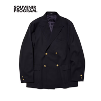 J.PRESS ORIGINALS【UNISEX】Wool Polyester Stretch Toropical 4B Blazer / Baggy-Fit