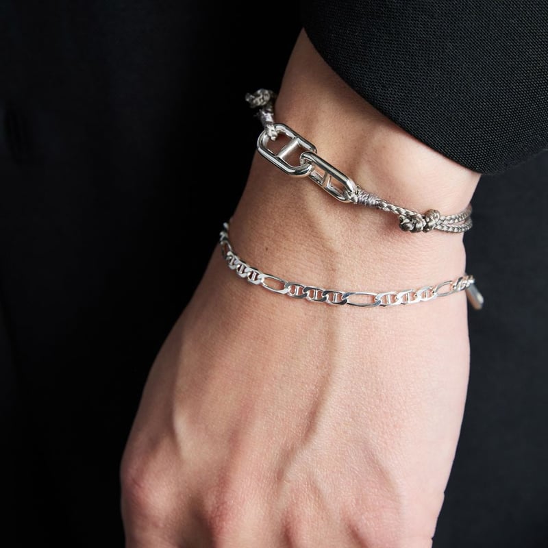 XOLO JEWELRY Figaro Gucci Link Bracelet 4mm 17c
