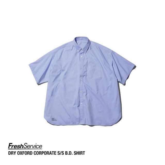 トップス FreshService DRY OXFORD CORPORATE SHIRTS DRY OXFORD FLAP POCKET L/S SHIRT – FreshService® official site