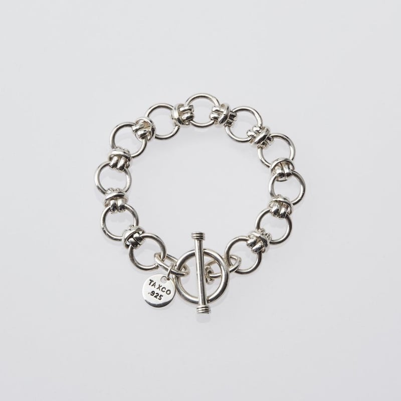 XOLO JEWELRY Horn Link Bracelet 12mm17cm | MAROON