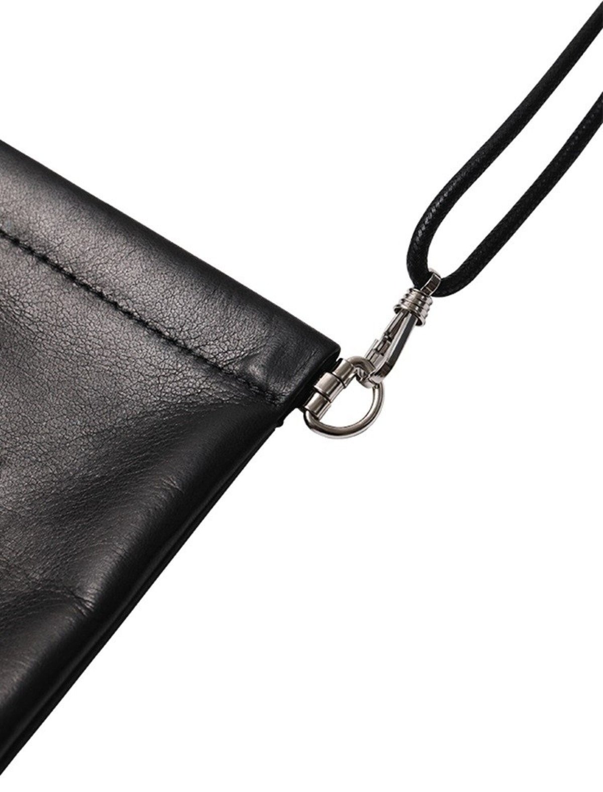 beautiful people leather document case | MAROON