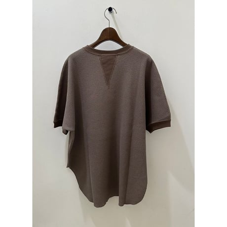 Americana アメリカーナ ビッグ ワッフル バック ガゼット ショートスリーブ プルオーバー 25SS BRF-M-767A/4