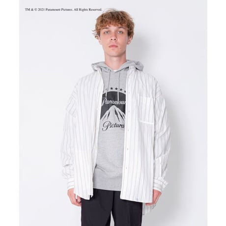 BEDWIN & THE HEARTBREAKERS L/S STRIPE BIG SHIRT "EWAN"