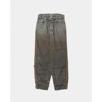 beautiful people double-end selvedge denim pants gradation