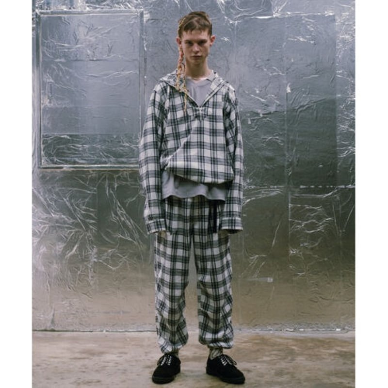 bal WIDE MOUNTAIN PANT(PLAID) | MAROON