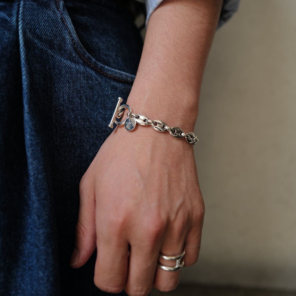 XOLO JEWELRY Caviar Link Bracelet 8mm17cm | MAR