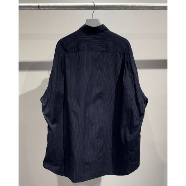 Porter Classic ネイビー ニューアーティストシャツ Size 2 Porter Classic / ポータークラシック | NEW ARTIST SHIRT - Navy