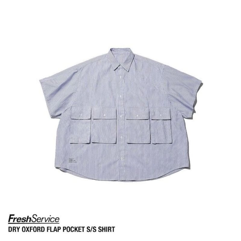 FreshService “QDRY OXFORD FLAP POCKET S/S SHIRT