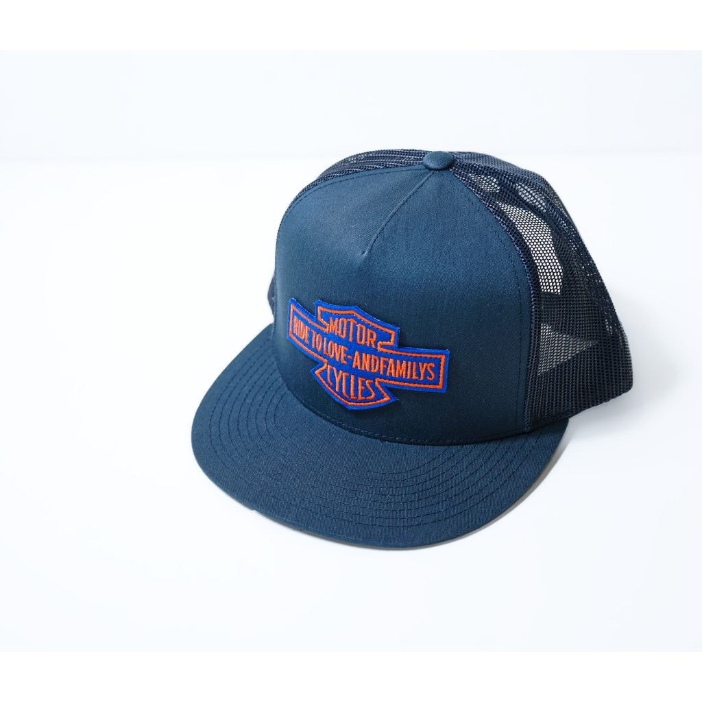 ANDFAMILYS MOTORCYCLE MESH CAP | MAROON