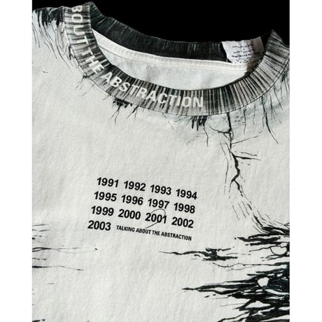 【予約商品】TALKING ABOUT THE ABSTRACTION TRANSCRIPTION ART RPRICA TEE2