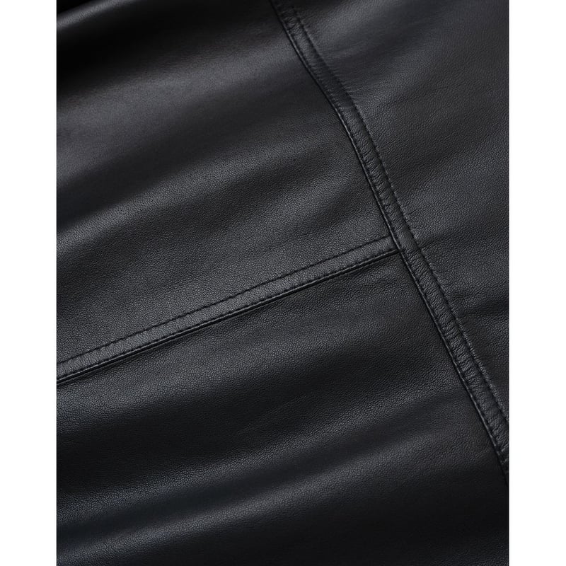 refomed CCU LEATHER WORK JACKET | MAROON