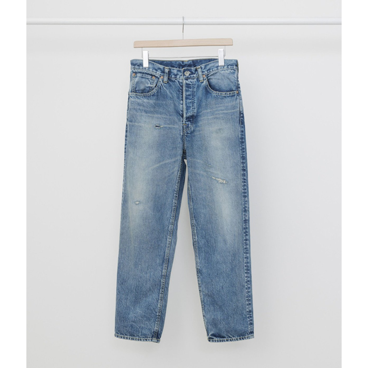 MARKA REGULAR FIT JEANS - USED WASHED - | MAROON MARKA REGULAR FIT JEANS - USED WASHED - | MAROON