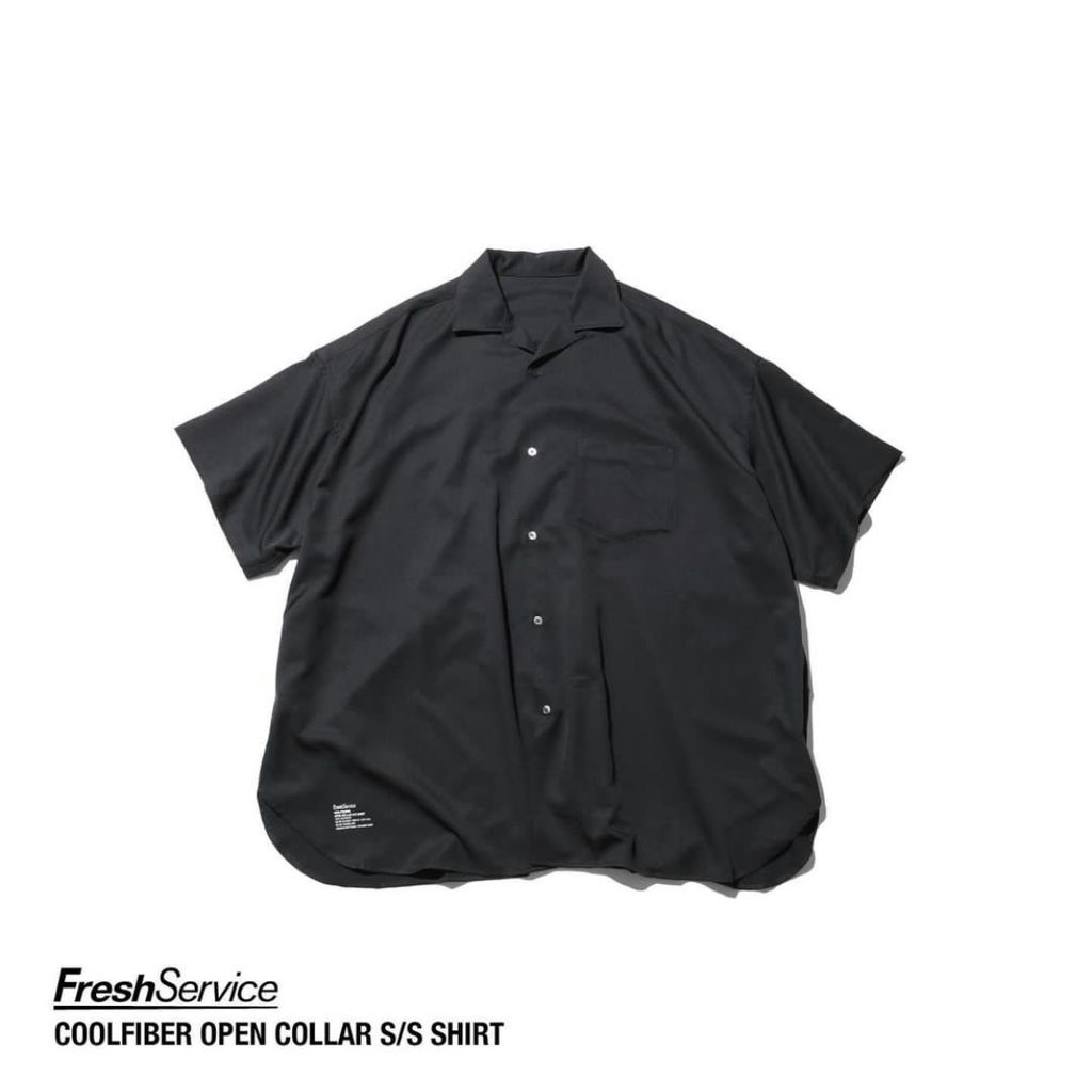 トップス FreshService COOLFIBER OPEN COLLAR S/S fit=scale-down,w=1200