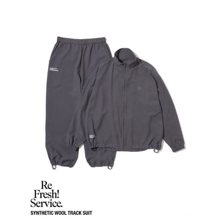 ReFresh!Service. "SYNTHETIC WOOL TRACK SUIT"