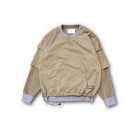 POLIQUANT THE LAYERED L/S SWEATSHART