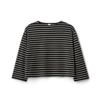 ORCIVAL OR-C0554 Women's Cotton Jersey Boat Neck Wide Sleeve Pullover 26AW