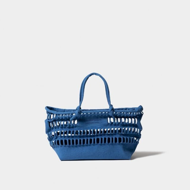 beautiful people konbu knit shopping busket bag beautiful people konbu knit shopping busket bag