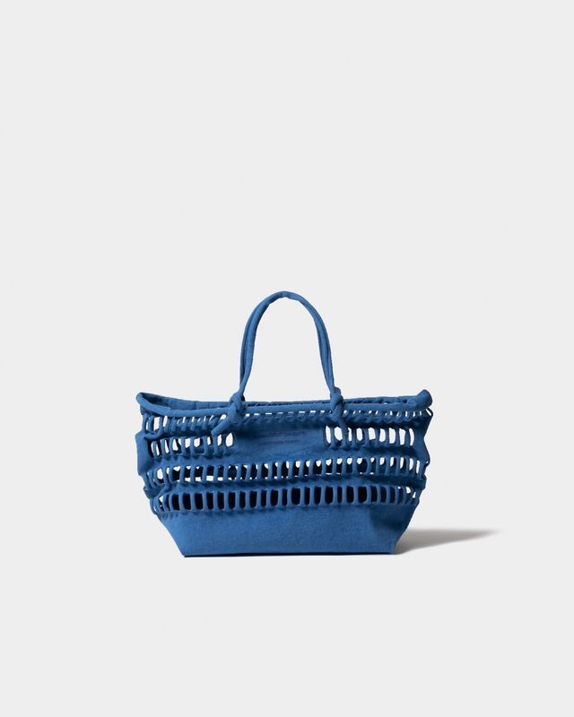 beautiful people konbu knit shopping busket bag beautiful people konbu knit shopping busket bag