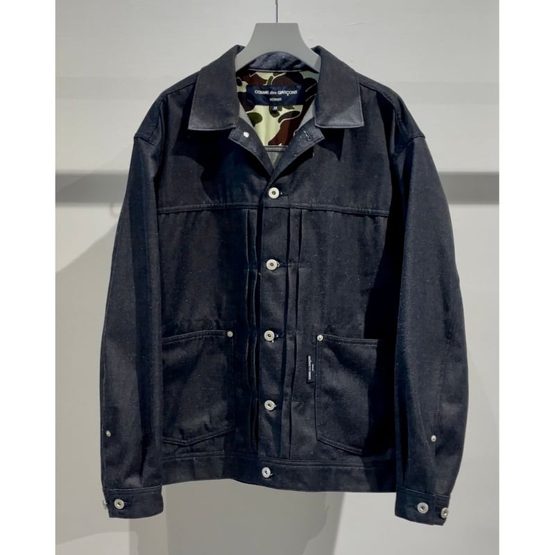 COMME des GARCONS HOMME エステルコットン デニムジャケット COMME des GARCONS HOMME エステルコットン デニムジャケット