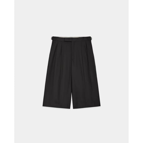 marka Organic Cotton Gabardine / Two Tuck Cropped Trousers
