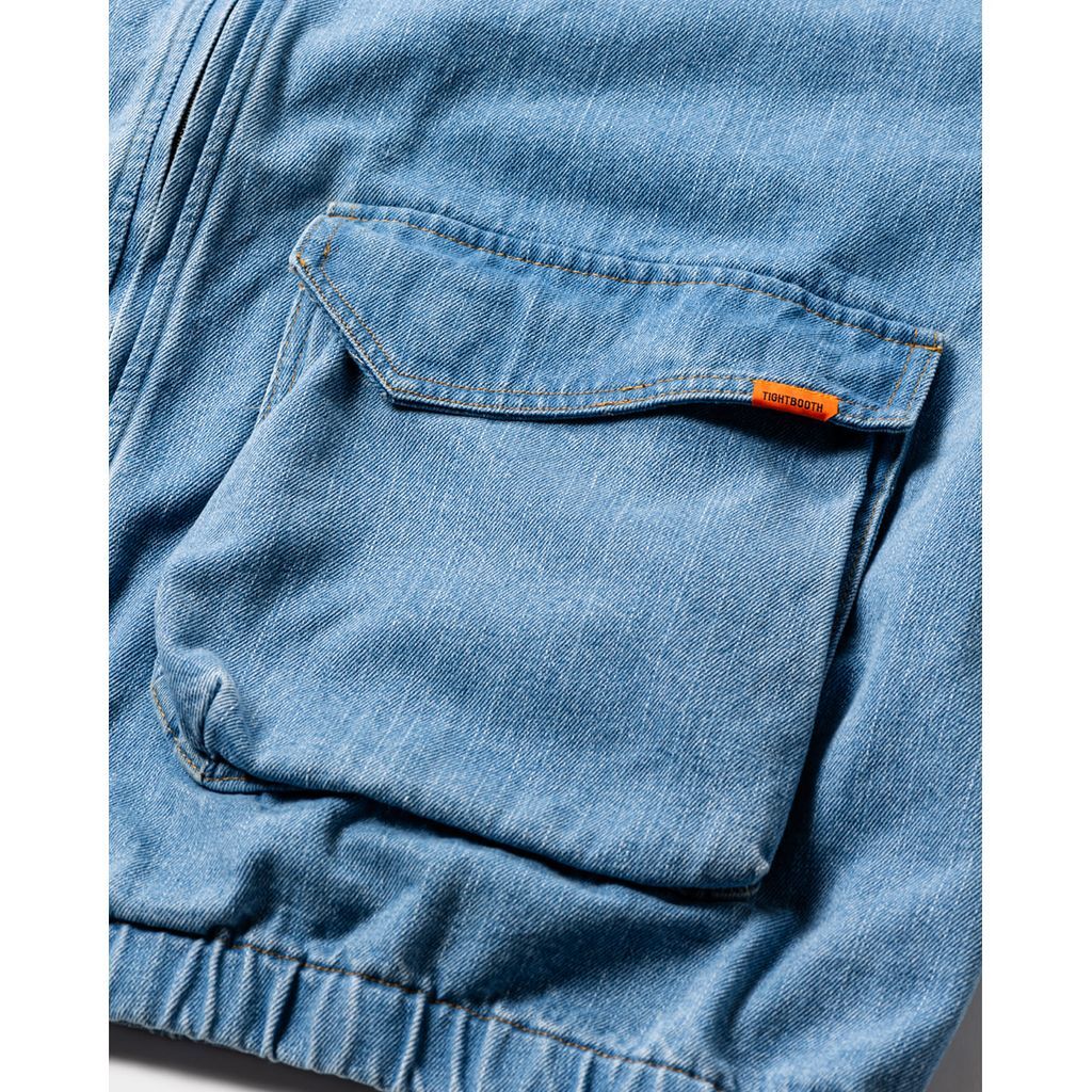 TIGHTBOOTH DENIM DRIZZLER JACKET | MAROON TIGHTBOOTH DENIM DRIZZLER JACKET | MAROON