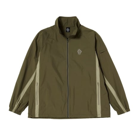 ALWAYTH / TRAINING JACKET ＆ PANTS SET / REFLECT PRINTED /  OLIVE