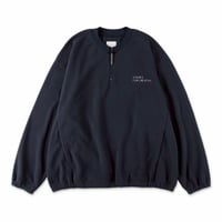 S.F.C FLEECE BASEBALL HALF ZIP JACKET