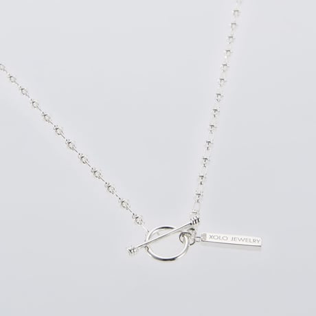 XOLO JEWELRY Oval Solid Link Necklace 2mm 60cm