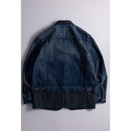 FDMTL FA26JK42U PLEATS LAPEL JACKET 3YR WASH