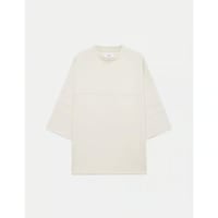 MARKA 20//1 RECYCLE SUVIN ORGANIAC COTTON KNIT FOOTBALL TEE