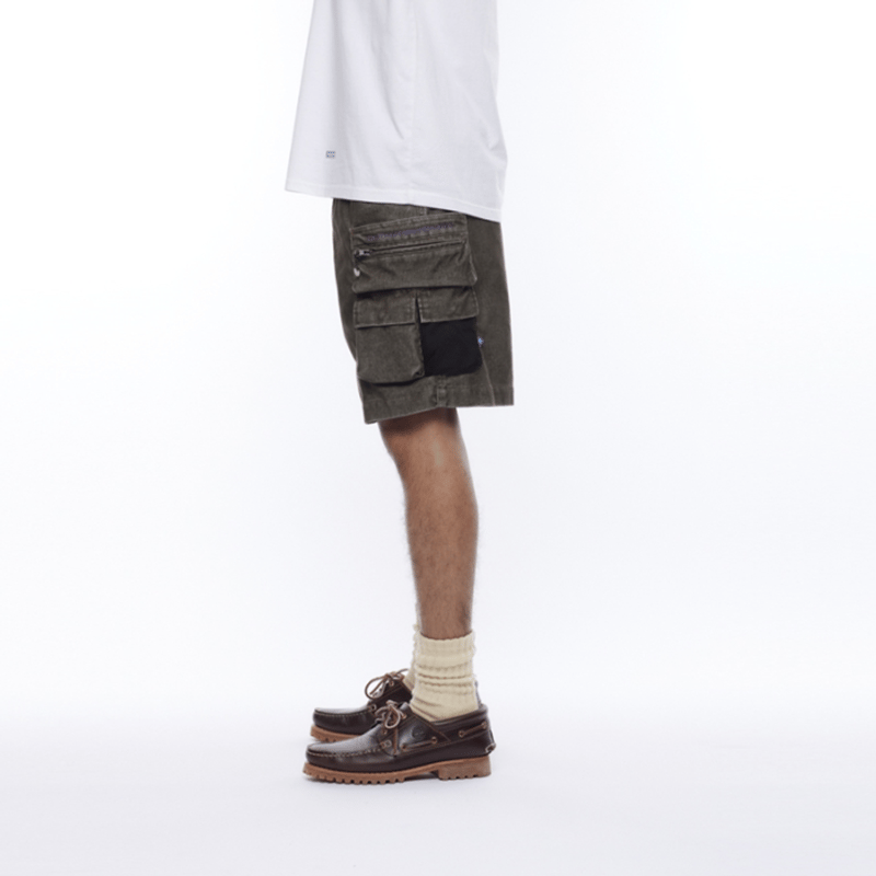 Liberaiders CORDUROY UTILITY SHORTS | MAROON