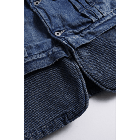 FDMTL FA26JK42U PLEATS LAPEL JACKET 3YR WASH