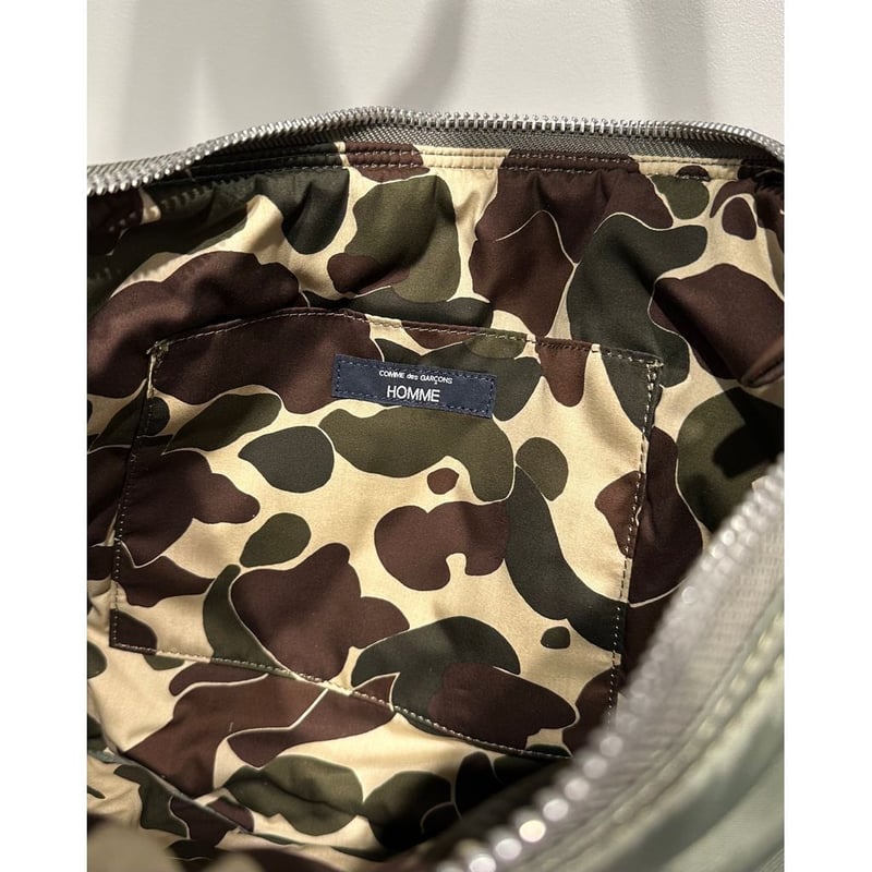 バッグ COMME des GARCONS TWILL SHOULDER BAG COMME des GARCONS HOMME COTTON NYLON TWILL SHOU