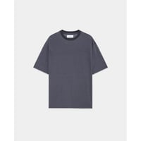 marka Organic Cotton High Twist Knit Border / Crew Neck Tee