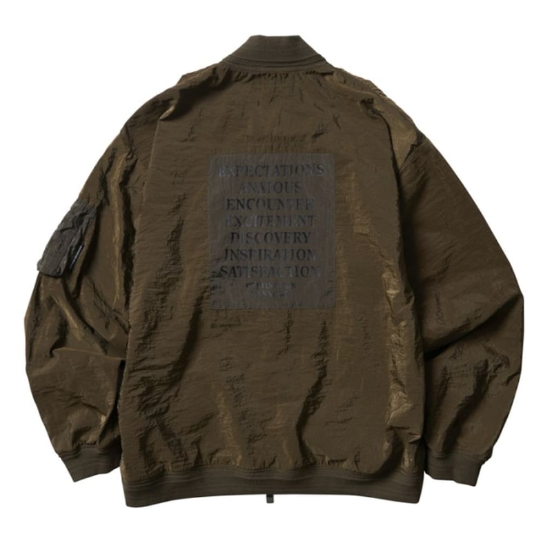 Liberaiders RonHerman ボンバージャケット Liberaiders QUILTED BOMBER JACKET | MAROON