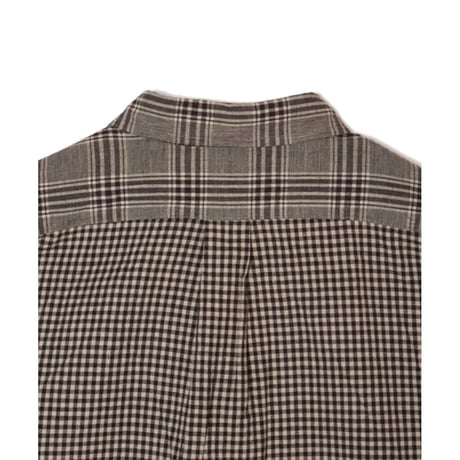 SUGARHILL CS LINEN BIG SHIRT CRAZY PATTERN