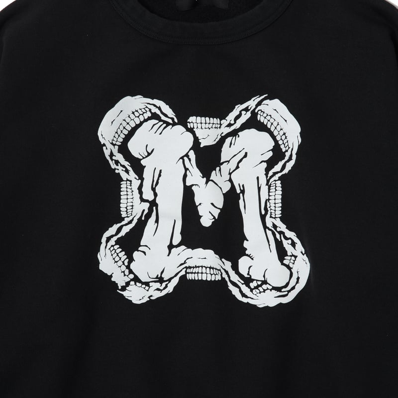 MASSES SWEAT CREW NECROMANCER | MAROON
