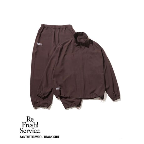 ReFresh!Service. "SYNTHETIC WOOL TRACK SUIT"