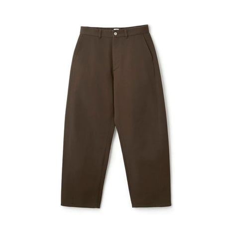 ORCIVAL OR-E0301MRD-R Men's Cotton Dry Twill Wide Curve Pants 26aw