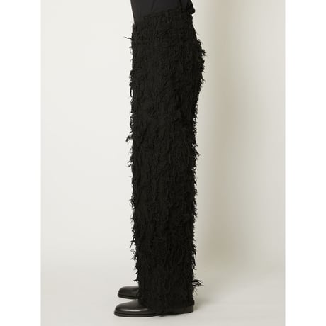 TAAKK SHAGGY DENIM PANTS