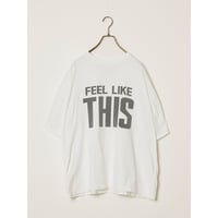 【予約商品】REMI RELIEF 	 RN30389150  HARD SP加工20/-天竺BIGサイズT(FEEL LIKE THIS) 26ss