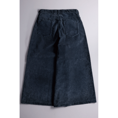 【予約商品】FDMTL FA26PN54U FLOCK LEATHER HAKAMA PANTS 3YR WASH