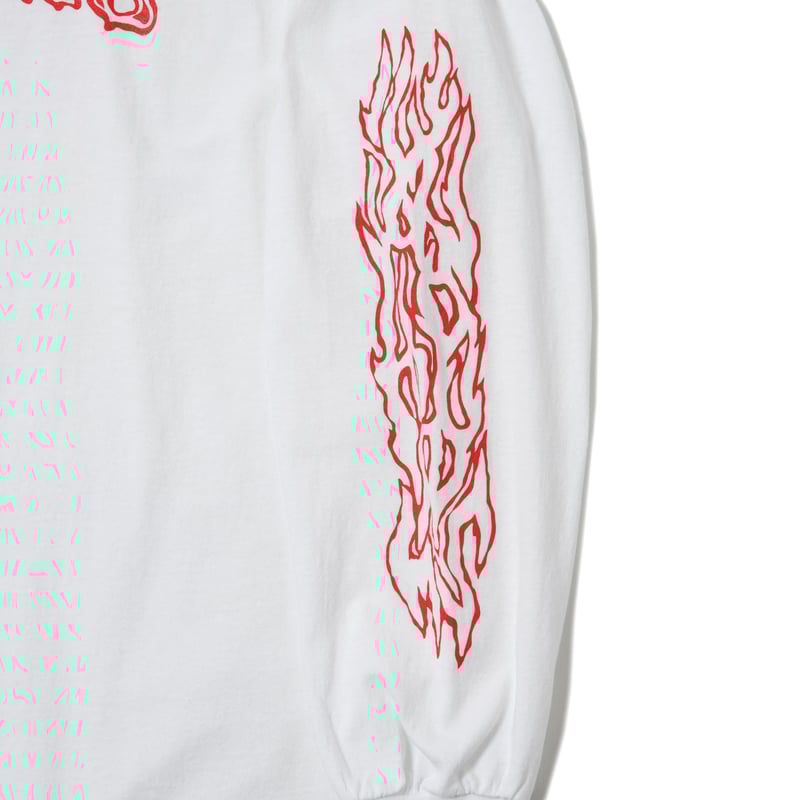 MASSES T-SHIRTS L/S TWIN SKULL | MAROON